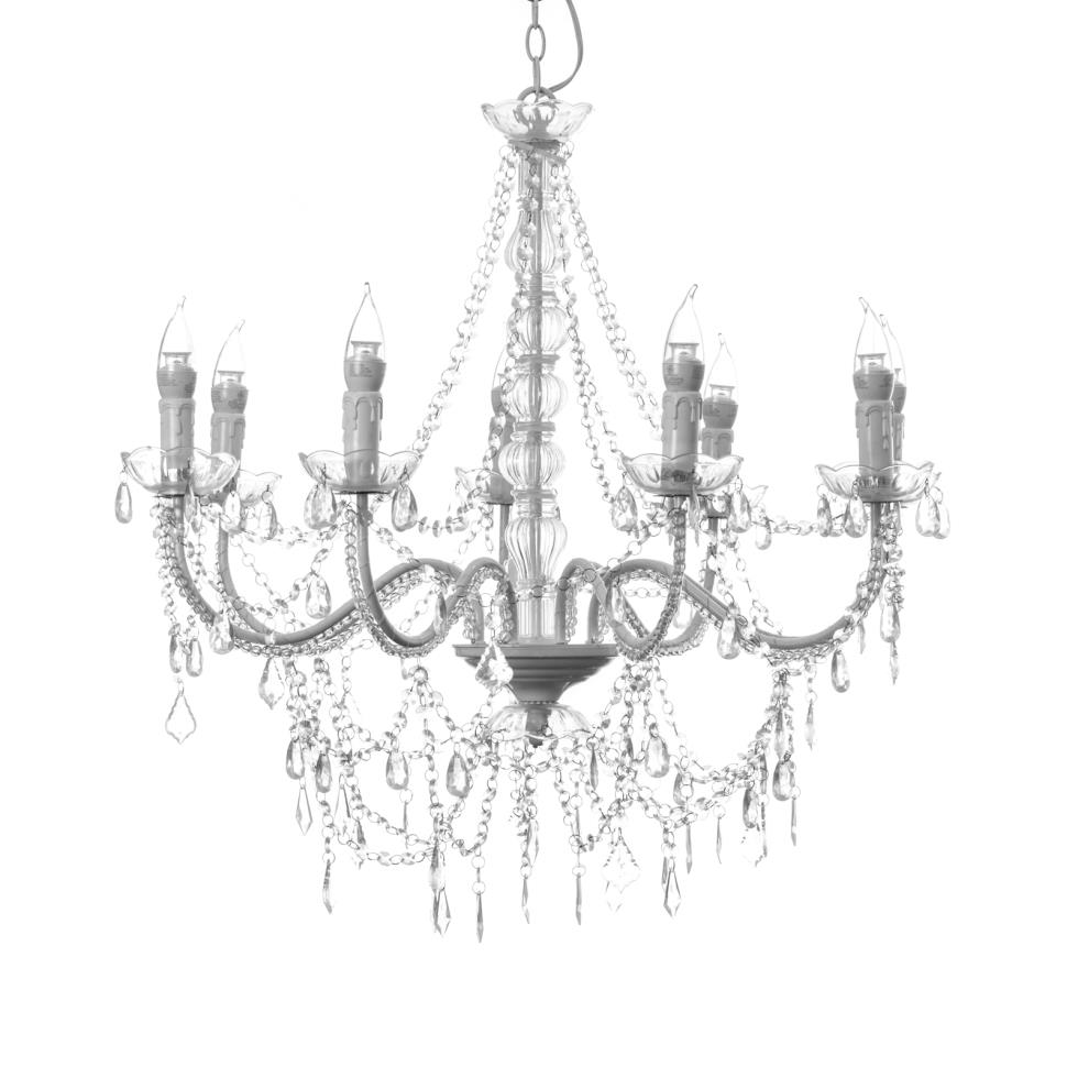 white-8-arm-crystal-chandelier